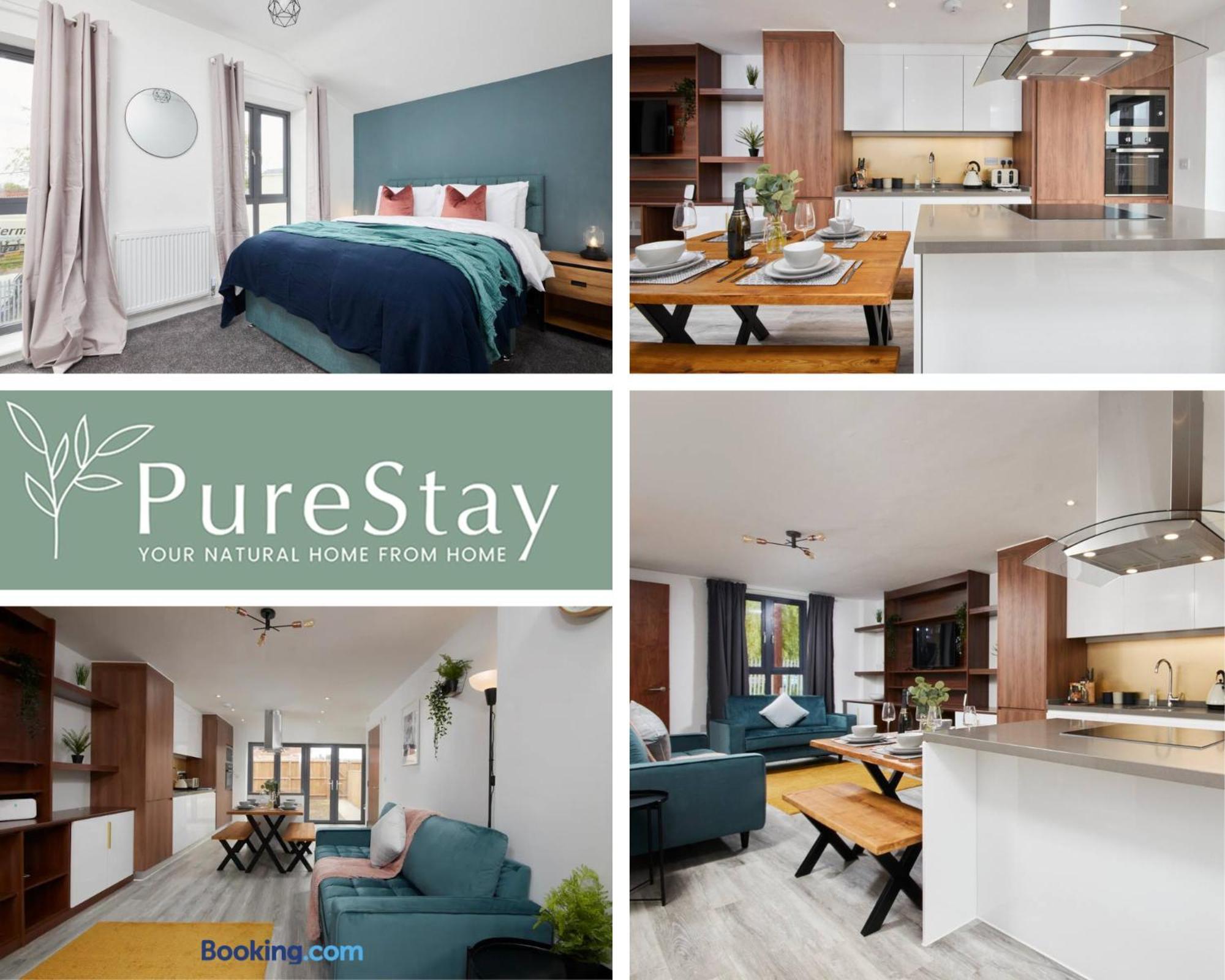 Stunning 5 Bed Manchester House With Parking By Purestay Short Lets & Serviced Accommodation Екстериор снимка